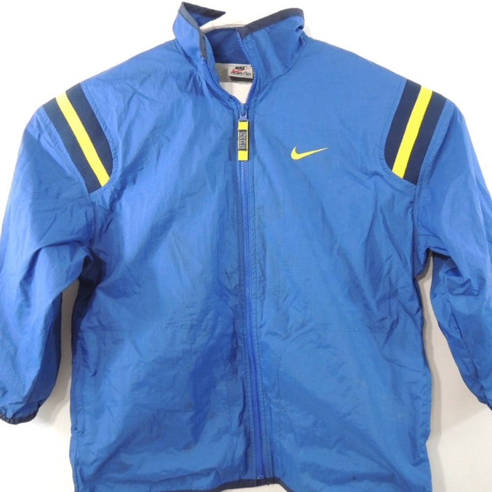 VTG Nike mens Full Zip Windbreaker Jacket Size M